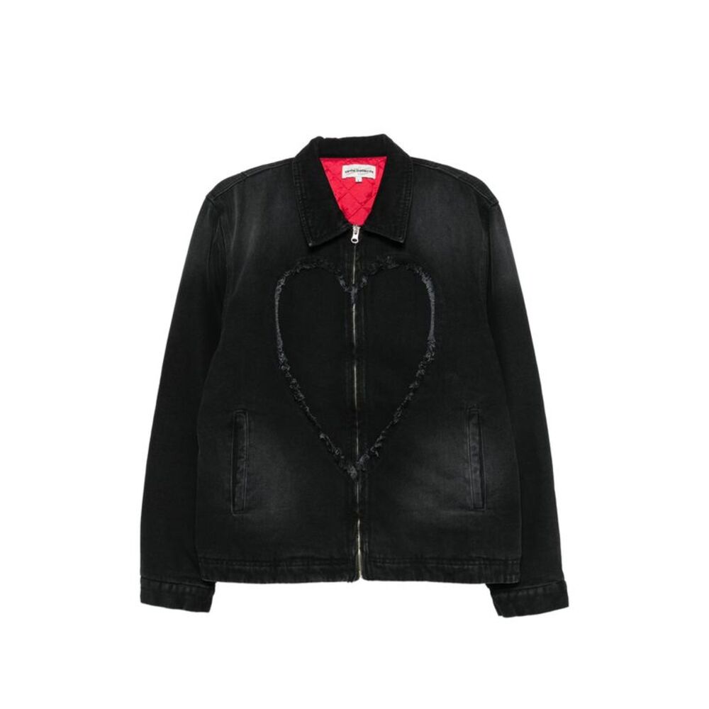 Carne Bollente Black Jackets - Denim Jackets Men
